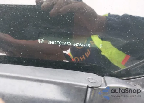 2017 Honda Civic Si z USA, uszkodzony, nr VIN 2HGFC3A5XHH754996